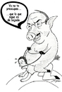 Cartoon: Caldepuerco (small) by Jorge A tagged carton,tintas