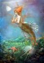 Cartoon: Mermaid Discoveries (small) by Azurelle tagged azurelle,anne,pogoda,mermaid,arielle