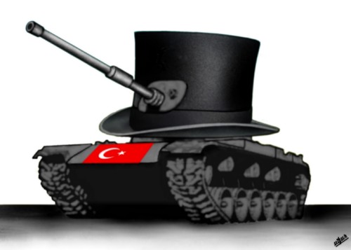 Cartoon: TSK (medium) by ugur demir tagged mm