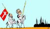 Cartoon: donquichotte (small) by ugur demir tagged mmm