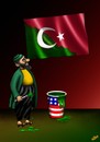 Cartoon: FLAG (small) by ugur demir tagged mm