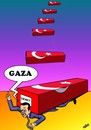 Cartoon: GAZA (small) by ugur demir tagged mm