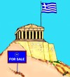 Cartoon: GREECE CRISIS (small) by ugur demir tagged mmm
