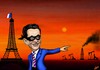 Cartoon: SARKOZY (small) by ugur demir tagged mm