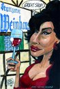 Cartoon: Ami Winehouse (small) by jean gouders cartoons tagged ami,wine,house,jean,gouders