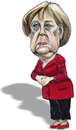 Cartoon: Angela Merkel (small) by jean gouders cartoons tagged angela,merkel,jean,gouders