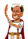 Cartoon: Berlusconi (small) by jean gouders cartoons tagged berlusconi,populist,jean,gouders