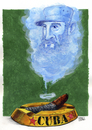 Cartoon: Fidel (small) by jean gouders cartoons tagged fidel,castro,cuba,jean,gouders