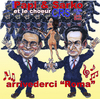 Cartoon: New hit single for Sarko  Papi (small) by jean gouders cartoons tagged roma sarkozy berlusconi
