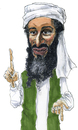 Cartoon: Osama Bin Laden (small) by jean gouders cartoons tagged al qaida terrorism jean gouders