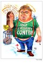 Cartoon: Theo van Gogh (small) by jean gouders cartoons tagged theo,van,gogh,jean,gouders