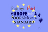 Cartoon: Rated Europe (small) by Alf Miron tagged europe,crisis,rating,agency,moodys,standard,poors,fitch,euro,dept,aaa