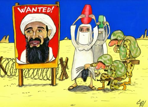 Cartoon: wanted (medium) by criv tagged 22,09,2008