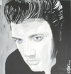 Cartoon: Elvis (small) by cornagel tagged elvis,spresley,muziek,sixties