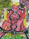 Cartoon: started with a kiss (small) by cornagel tagged sex,rock,love