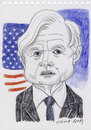 Cartoon: Ted Kennedy (small) by Otilia Bors tagged ted,kennedy