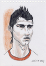 Cartoon: Cristiano Ronaldo (small) by Otilia Bors tagged cristiano,ronaldo
