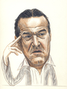 Cartoon: Gigi Becali - Steaua patron (small) by Otilia Bors tagged gigi,becali