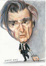 Cartoon: Emil Cioran (small) by Otilia Bors tagged emil cioran