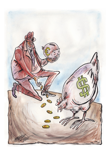 Cartoon: nuevas caricaturas de maikel (medium) by maikel tagged humor,cartoon,politic,crisis,euro,love,dollar