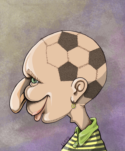 Cartoon: Mode (medium) by lloyy tagged mode,soccer,football,humor,sport