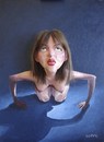 Cartoon: Sophie Marceau (small) by lloyy tagged sophie,marceau,actress,famous,people