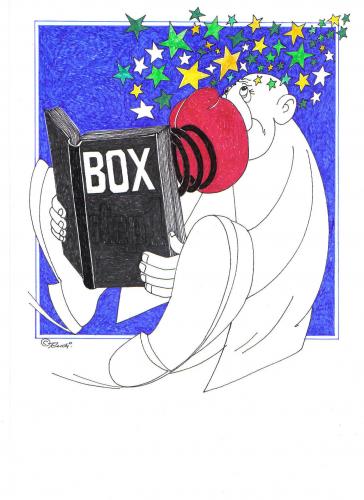 Cartoon: box (medium) by ruditoons tagged buch,