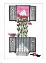 Cartoon: topfblumen (small) by ruditoons tagged umwelt,