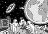 Cartoon: 2001 (small) by srba tagged space,odyssey,moon,ecology