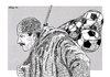 Cartoon: Armistice Day (small) by srba tagged war,peace,ww1,football,armistice,serbia