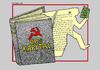 Cartoon: Das Kapital (small) by srba tagged books marks socialism transition