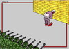 Cartoon: Death of a Clown (small) by srba tagged clown,execution,shooting