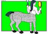 Cartoon: Hairstyle (small) by srba tagged centaurs,hairstyle