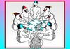 Cartoon: Heating (small) by srba tagged climate,heating,warming,snowmen