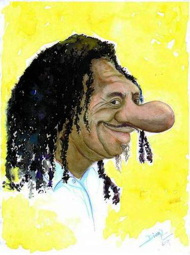 Cartoon: Luis Melodia (medium) by dimaz_restivo tagged music
