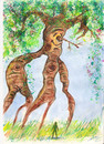 Cartoon: Fantasy (small) by dimaz_restivo tagged tree