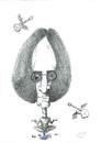 Cartoon: John Lennon (small) by dimaz_restivo tagged lennon,beatles