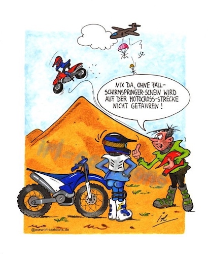 Cartoon: Fahrerlehrgang (medium) by irlcartoons tagged lehrgang,fahrer,fahrerlehrgang,reglement,vorschriften,motocross,enduro,offrad,motocrossstrecke,walldorf,msc,teutschenthal,bielstein,eschweiler,frankenthal,rudersberg,sport,startnummer,verein,vereinsmitglieder,ausrüstung,krosser,dreck,feeling,grevenbroich,schnaitheim,schopfheim,odenheim,motocrossfahrer,motorrad,motorsport,gelände,geländesport,training,saison,saisonvorbereitung,rennen,fallschirm,flugzeug,fallschirmspringer,endurofahrer,motocrossmaschine