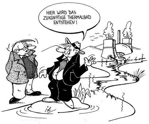 Cartoon: Thermalbad (medium) by irlcartoons tagged kur,baden,umweltskandal,gesundheit,gefahr,strahlenschutzverordnung,wasserverschmutzung,atomkraft,atommeiler,kernkraft,frankreich,umweltverschmutzung,atommüll,thermalbad,thermalbad,gesundheit,natur,umwelt,umweltverschmutzung,kernkraftwerk,atomkraftwerk,baden,kur