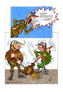 Cartoon: Arbeitseinsatz (small) by irlcartoons tagged bundeswehr,militär,vorzeigeprojekt,befehl,kommandant,besen,kehren,wortwitz,irlcartoons,ausrüstung,einsatz,arbeitseinsatz,streitkräfte,verteidigung,dienstgrad,uniform