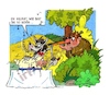 Cartoon: Fressen und gefressen werden (small) by irlcartoons tagged wolf,jäger,schaf,wolfsverbreitung,deutschland,wolfspopulation,wolfsrudel,landesjägerschaft,heimatland,naturschutz,waldbewohner,raubtiere,abschuss,jagen,schäfer,wolfsschutzprojekt,lebensraum,artenschutz,wald,bundesländer,wildtier,bauer,bayern