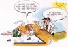 Cartoon: Sonnenbad (small) by irlcartoons tagged sun,sonne,holiday,ferien,nackt,naked,urlaub,süden,restaurant,baden,sonnen,sonnenbad,kellner,irl,cartoons