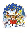 Cartoon: Weihnachtsimpressionen (small) by irlcartoons tagged kinderbuch,weihnachten,feiertage,winterlandschaft,winter,schnee,schneemann,christmas,holzhaus,märchen,kinder,kinderlachen,illustration,irlcartoons,geschenke,tannenbaum,weihnachtsbaum,nacht,romantik