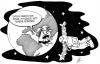 Cartoon: wettbewerb (small) by irlcartoons tagged globus erde welt global wettbewerb weltraum astronaut weltall nische wirtschaft wirtschaftskrise krise lösung schlupfloch japan usa deutschland unternehmen new york tokio madrid europa erfolg erfolgsfaktor geld gewinn verlust pleite