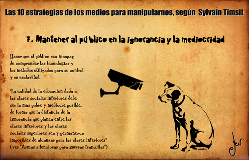 Cartoon: Manipulacion 7. LA IGNORANCIA (medium) by german ferrero tagged you,watching,is,brother,big,vigila,te,hermano,gran,ger,antruejo,manipulacion,estrategias,vigilancia,camera,camara,dog,perro,ignorancia,tipsit,sylvain