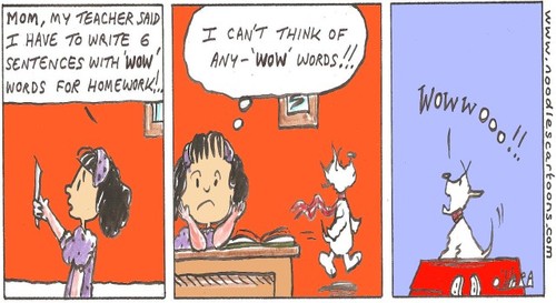 Cartoon: wowooo!... (medium) by noodles cartoons tagged homework,hamish,coco