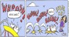 Cartoon: banana slide!.. (small) by noodles cartoons tagged hamish,scotty,dog,coco