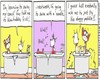 Cartoon: Hamish is learning to swim!.. (small) by noodles cartoons tagged hamish,marcel,bath,swim