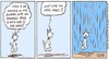 Cartoon: Hamish loves the rain!.. (small) by noodles cartoons tagged hamish,scotty,dog,rain
