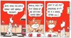 Cartoon: Hamish serves Marcel coffee!.. (small) by noodles cartoons tagged hamish,scotty,dog,marcel,cat,coffee